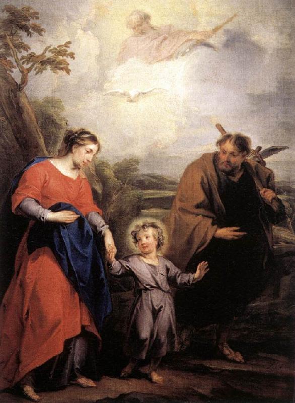 WIT, Jacob de Holy Family and Trinity china oil painting image